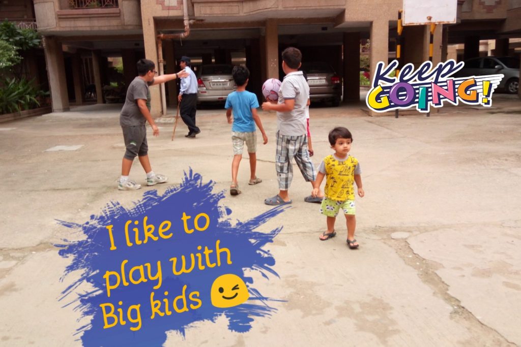 play with kids