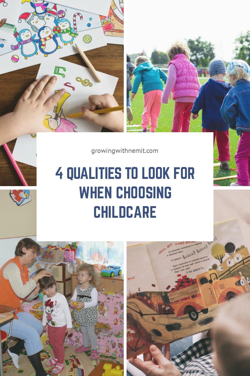 4 qualities to look for when choosing childcare