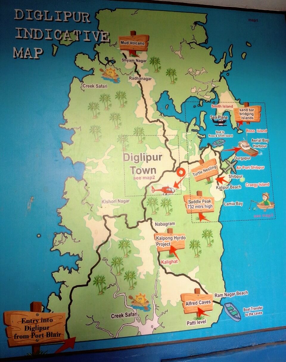 Diglipur map