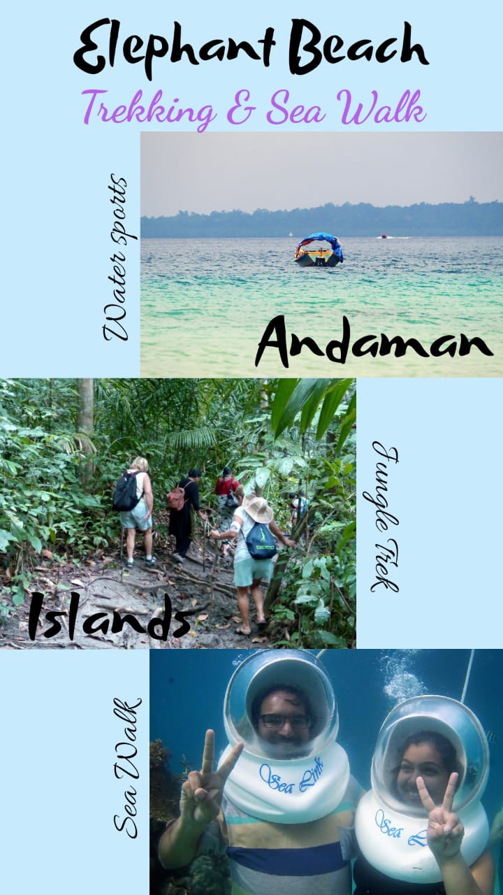 Trek to Elephant Beach in Havelock Island #Travel #Travelingwithkids #Vacation #Adventure #AndamanIsland #Trekwithkids