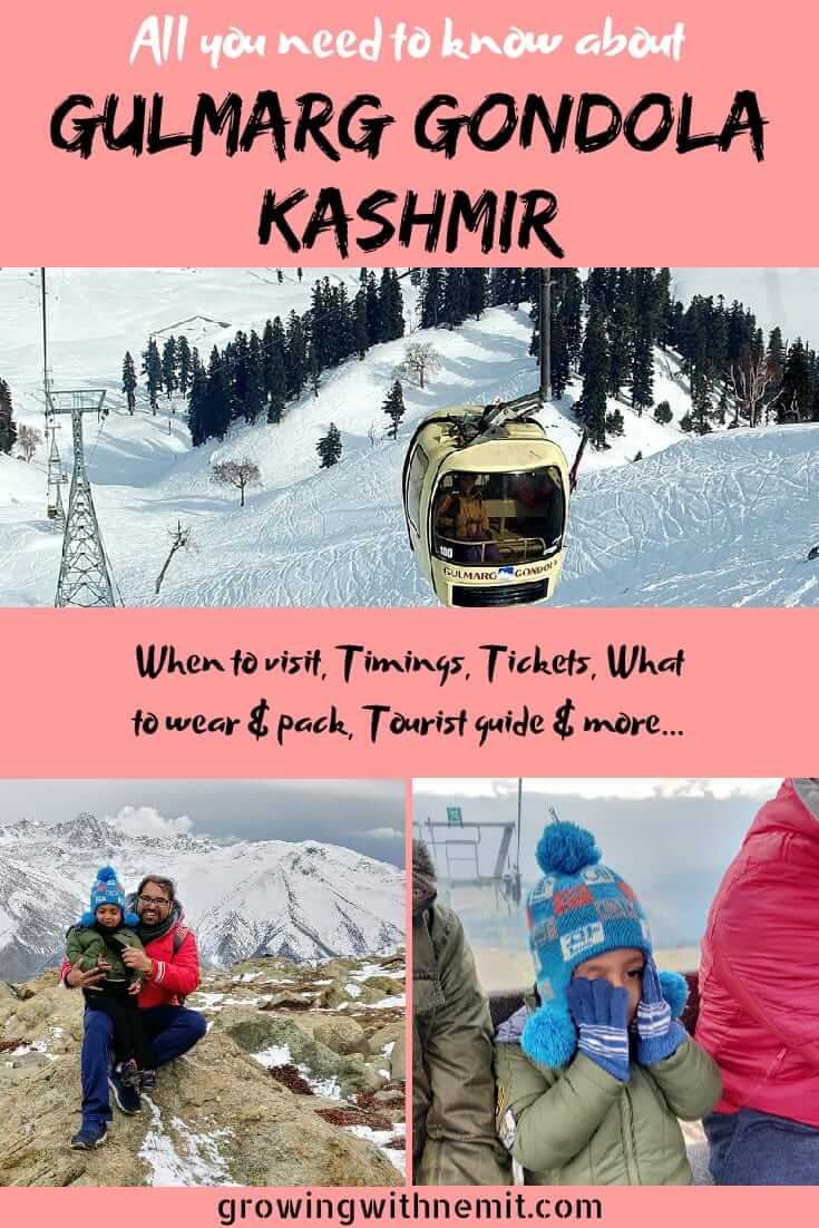 Gulmarg Gondola - A Joyride with kids in Kashmir