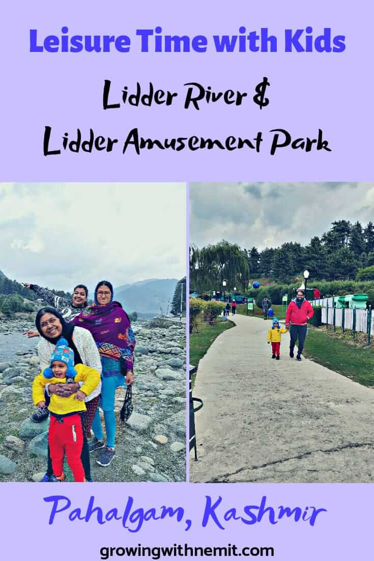 Lidder River & Lidder Amusement Park, Pahalgam – Leisure Time with Kids Pin