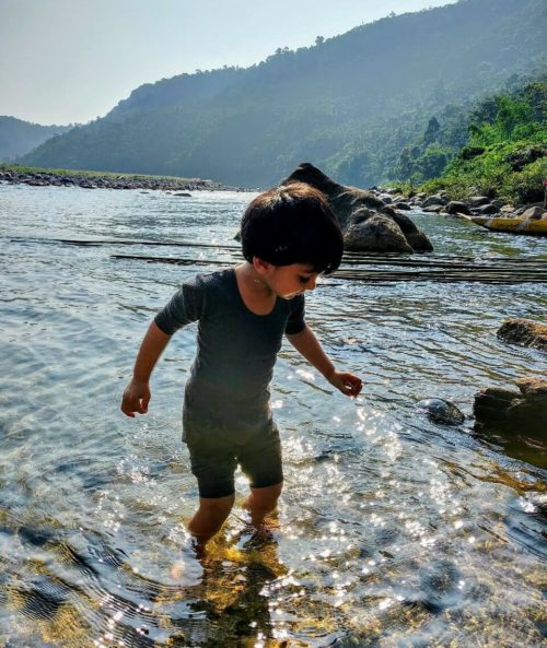 In this post, I have shared our first ever camping experience with our toddler - Riverside Camping with Kids at Shnongpdeng near Dawki in Meghalaya. 