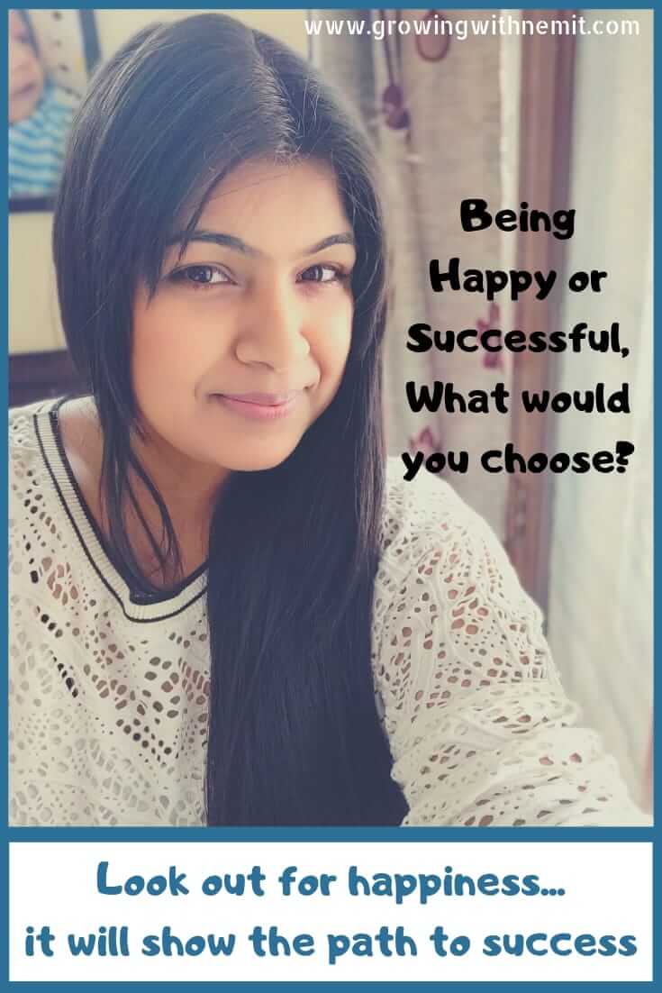 Being happy or successful, what would you choose? #beinghappy #success #successful #choice