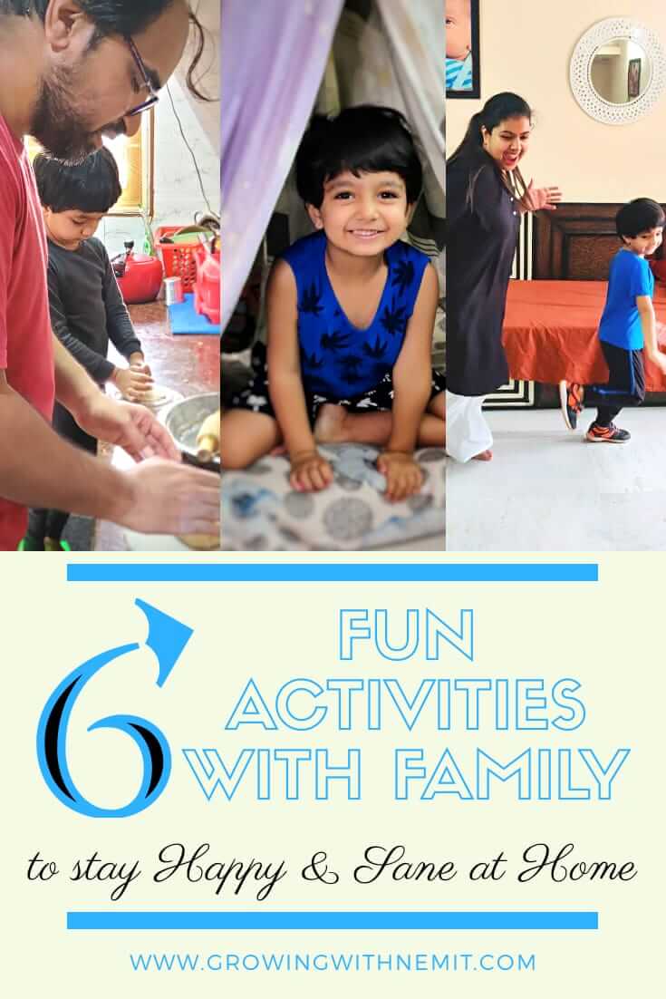 Check out how these 6 activities with family helped us cope with the anxiety of the lockdown and are still keeping us sane at home during this pandemic.