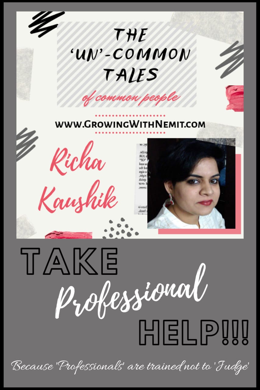 The first post of the series is by Richa Kaushik. She has shared her experience of fighting anxiety during the lockdown. Take professional help, she says...