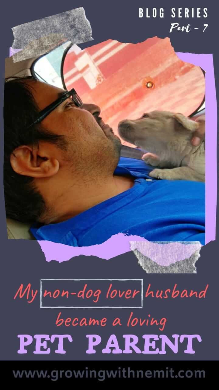 My husband never liked dogs & never had a pet before. But the day I saw him cuddling and playing with our fur baby I knew he would be a wonderful pet parent