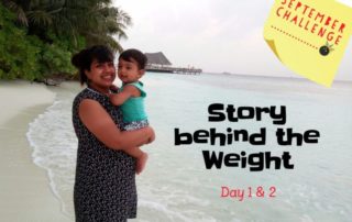 Story behind the weight challenge