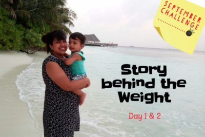 Story behind the weight challenge