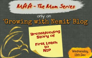 The Mom Series Post from Sapna telling her breastfeeding story