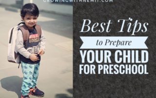 Best Tips to prepare your child for preschool