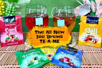 Ice brews from TEA-A-ME