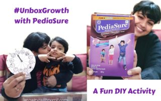 A Fun DIY Activity with PediaSure - Unboxing Growth & Learning