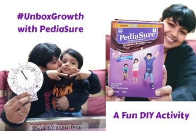 A Fun DIY Activity with PediaSure - Unboxing Growth & Learning