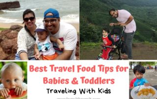 Best Travel Food Tips for babies & toddlers (o-3 yo)- Traveling with kids