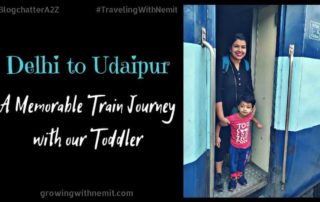 Delhi to Udaipur - A memorable train journey with our toddler