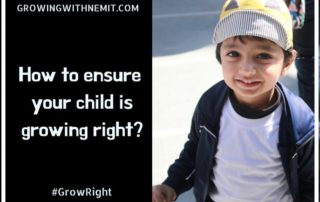 How to ensure that your child is growing right? #GrowRight #Pediasure