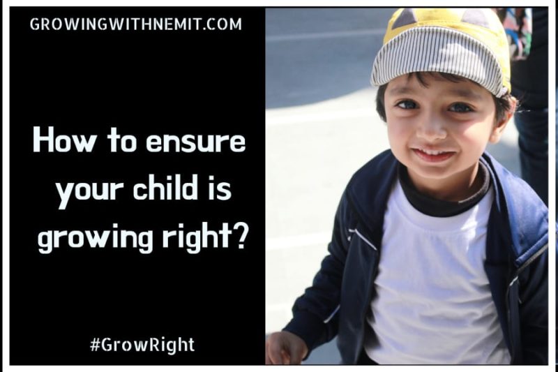 How to ensure that your child is growing right? #GrowRight #Pediasure