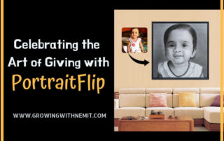 art of giving with portraitflip