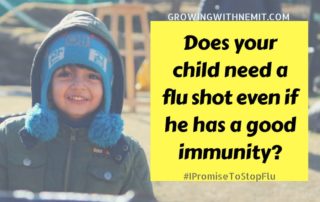 Does your child need a flu shot even if he has a good immunity?