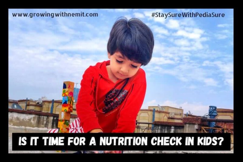 check nutrition in Indian kids