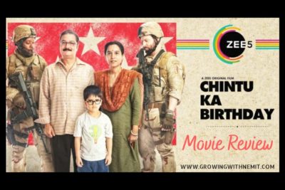 Every weekend, we plan a movie night and this Saturday we watched Chintu Ka Birthday which is a light Indian family drama. Here's my review...