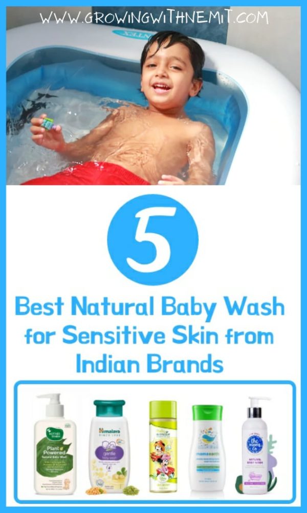 5 Best Natural Baby Wash for Sensitive Skin from Indian Brands in 2020