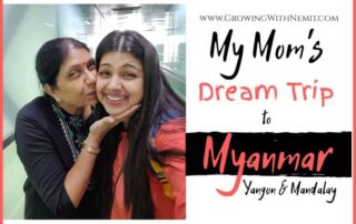 This was my mom's dream trip to Myanmar in September 2019. And, being the only child I had to do my part to make her dream a reality. 