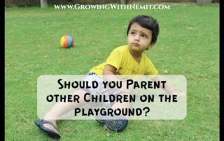 As a parent, what do you do when you see a child misbehaving on the playground? Should you parent other children? Here are ways to handle such situations.