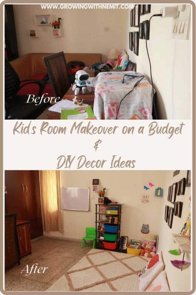 Kid's Room Makeover on a Budget | DIY Decor Ideas