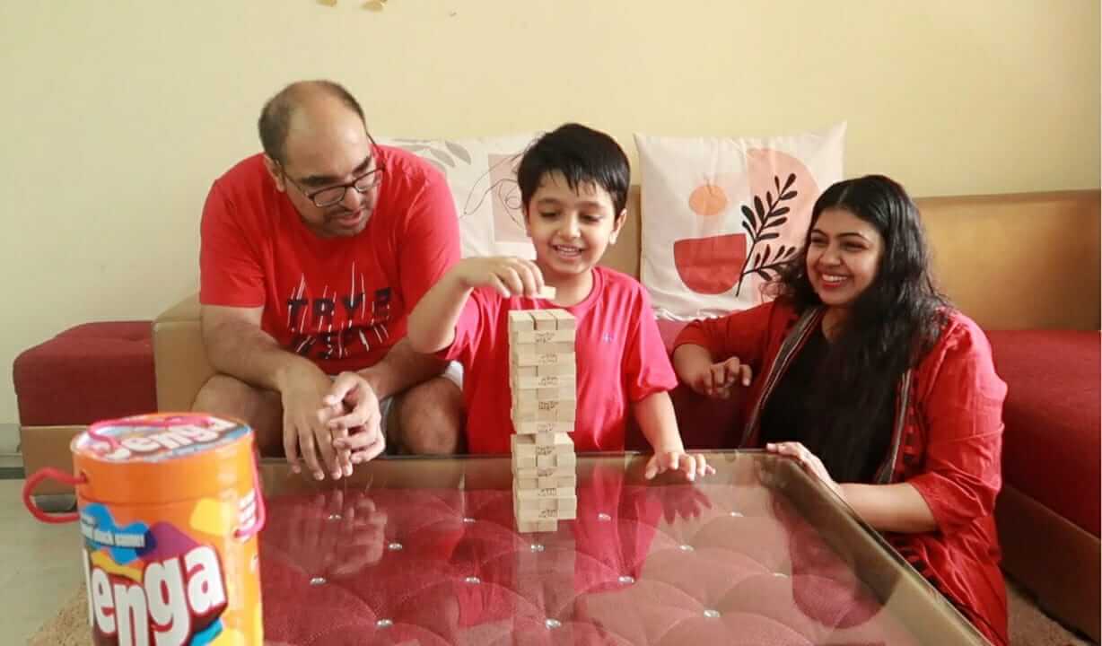 Jenga is all about balancing the blocks and it's a wonderful game that can help boost brain.