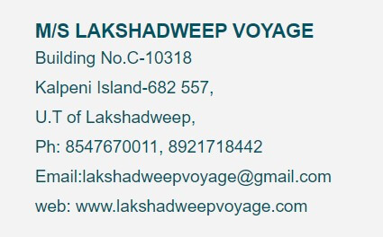 Lakshadweep Voyage