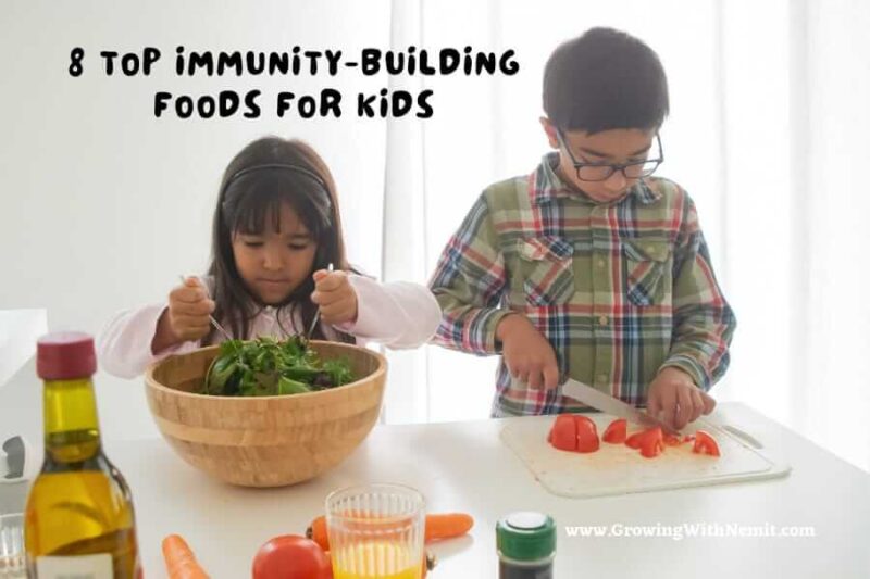 Eating the right foods can help keep your child healthy and protected from illness. Here are some of the top Immunity Building Foods for Kids.