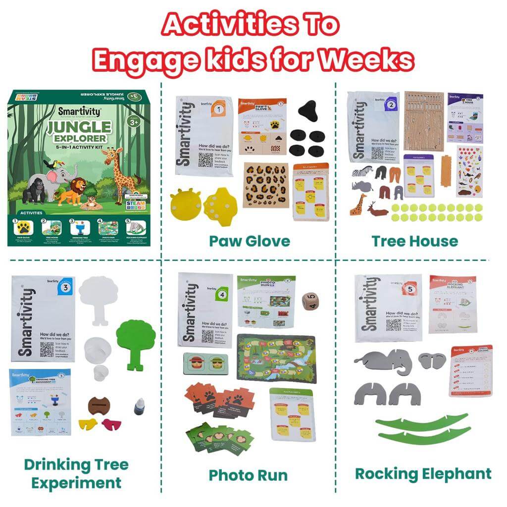 Activity boxes typically contain a curated selection of crafts, games, puzzles, and other hands-on activities that cater to the interests and developmental needs of children.