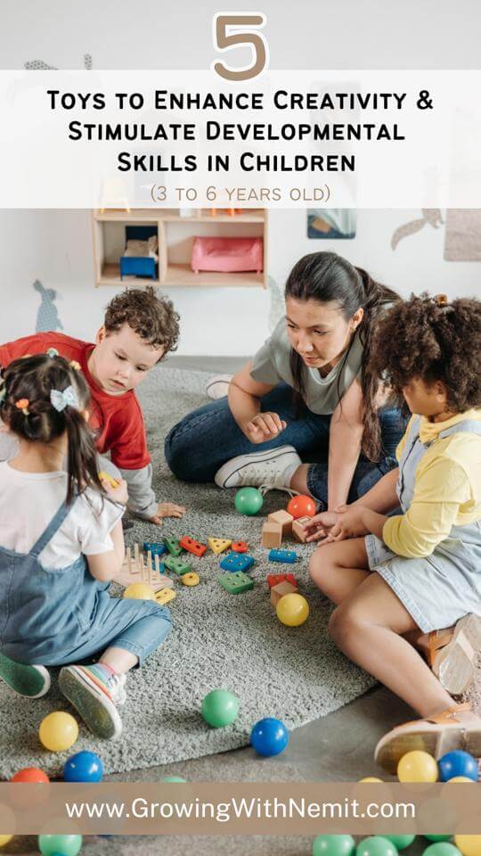 5 best toys to boost creativity and imagination in children. These enhance problem-solving and fine motor skills while fostering cognitive development.