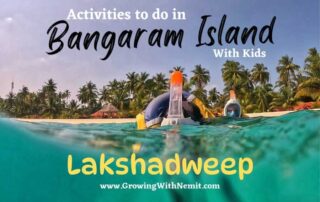 We stayed in Bangaram for 4N & explored numerous activities that we thoroughly enjoyed. I am thrilled to share 15 things to do in Bangaram Island with kids.