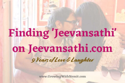 Since this is the month of love and also my anniversary month, I am sharing my story of finding Jeevansathi on Jeevansathi dot com, a matrimony website. 