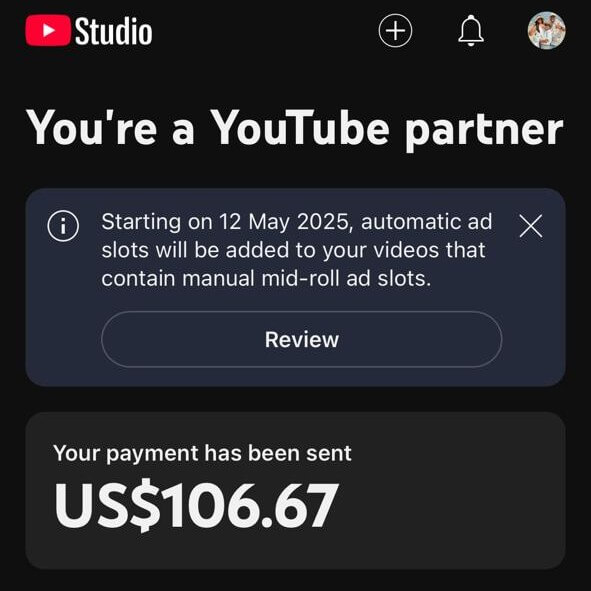 YT Monetization- YouTube Partner