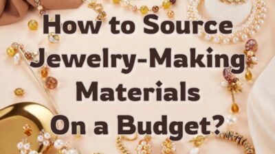 Learn how to source jewelry-making materials on a budget, choose suitable supplies, and reduce waste while creating beautiful jewelry designs.